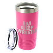 Wrestling 20 oz. Double Insulated Tumbler - Eat Sleep Wrestle