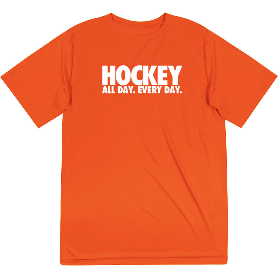 Hockey Short Sleeve Performance Tee - All Day Every Day