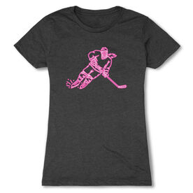 Hockey Women's Everyday Tee - Neon Hockey Girl