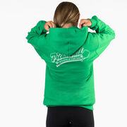 Pickleball Hooded Sweatshirt - Kind Of A Big Dill (Back Design)