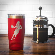 Basketball 20 oz. Double Insulated Tumbler - Girl Player