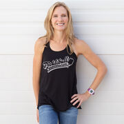 Pickleball Flowy Racerback Tank Top - Kind Of A Big Dill