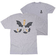 Baseball Short Sleeve T-Shirt - It's Bats (Back Design)