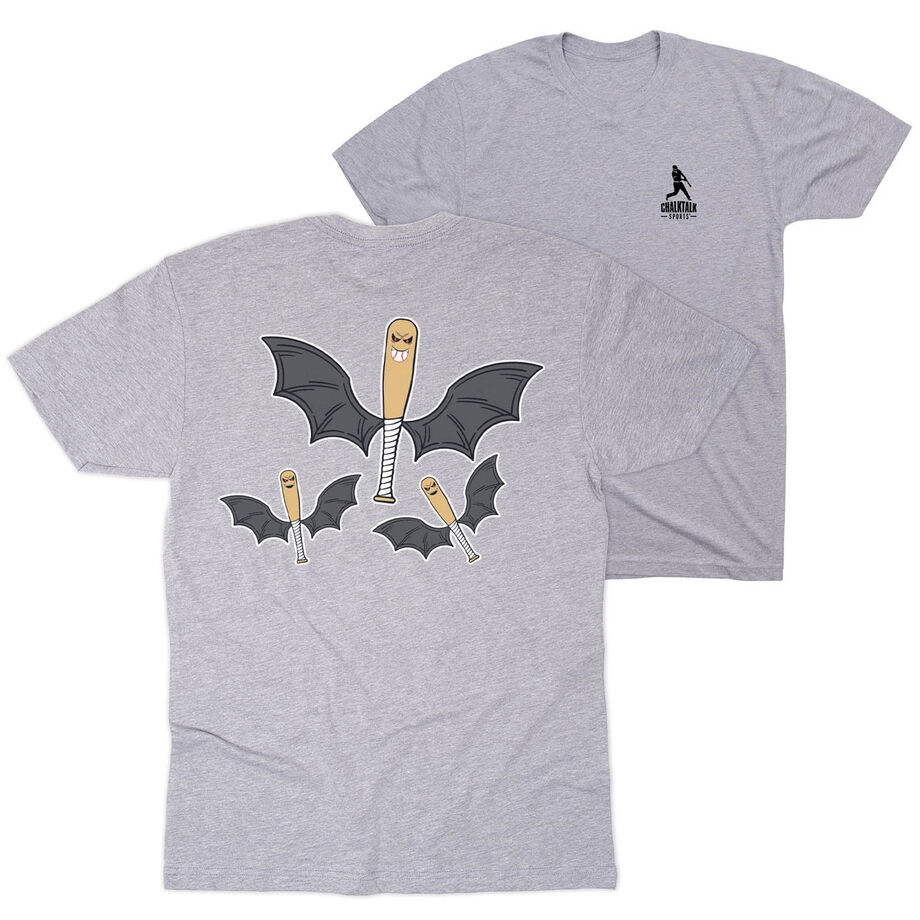 Baseball Short Sleeve T-Shirt - It's Bats (Back Design)