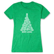 Lacrosse Women's Everyday Tee - Merry Laxmas Tree
