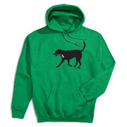 Hockey Hooded Sweatshirt - Howe the Hockey Dog