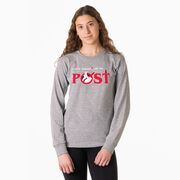 Hockey Tshirt Long Sleeve - Ain't Afraid of No Post