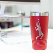 Tennis 20 oz. Double Insulated Tumbler - Male Silhouette