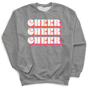 Cheerleading Crewneck Sweatshirt - Retro Cheer