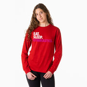 Gymnastics Tshirt Long Sleeve - Eat. Sleep. Gymnastics