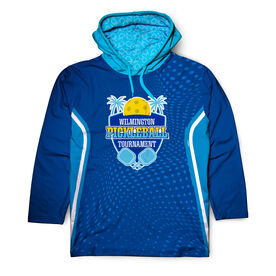 Custom Team Lightweight Long Sleeve ShieldDri Hoodie -  Pickleball
