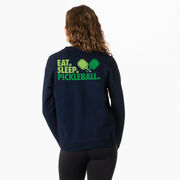 Pickleball Crewneck Sweatshirt - Eat. Sleep. Pickleball (Back Design)