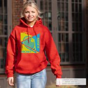 Tennis Hooded Sweatshirt - Let's Raise A Racket