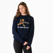 Hockey Crewneck Sweatshirt - Hat-Trick or Treat