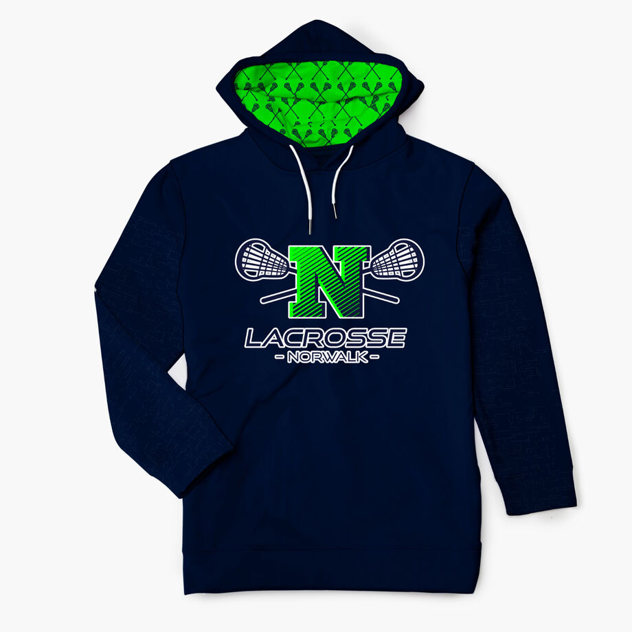 Lacrosse Gameday Hoodie - Norwalk - Navy