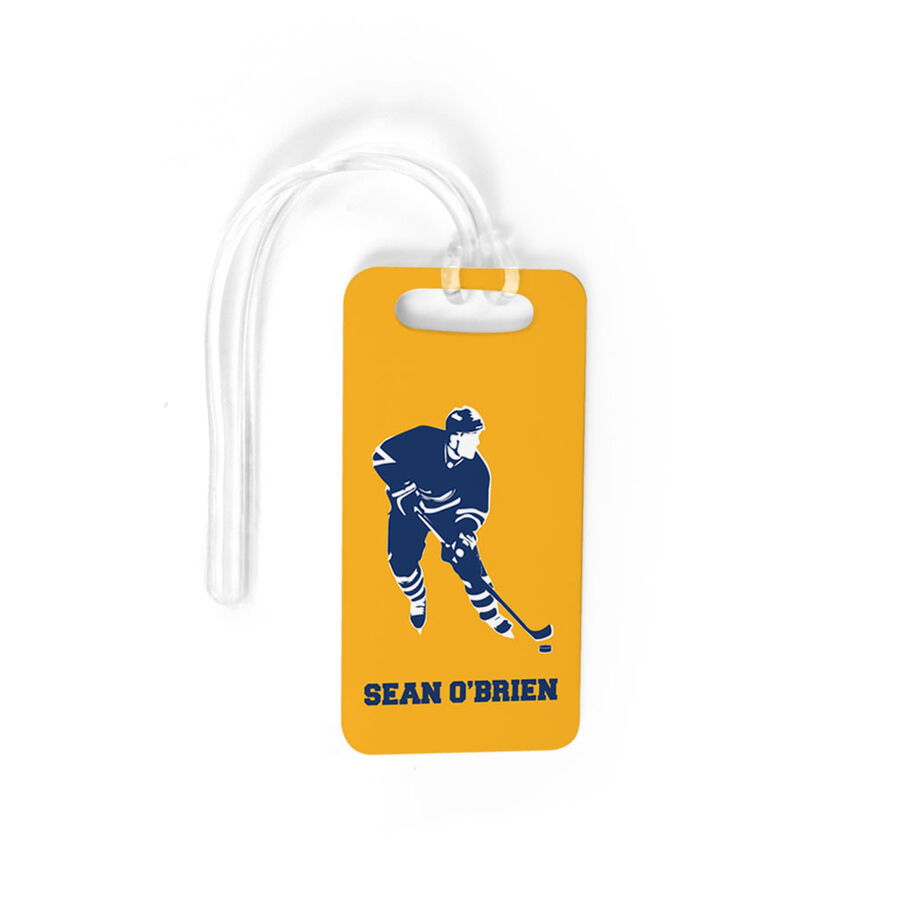 Hockey Bag/Luggage Tag - Personalized Hockey Player