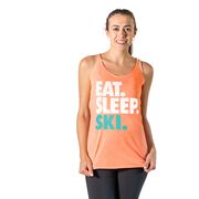 Skiing & Snowboarding Women's Everyday Tank Top - Eat. Sleep. Ski