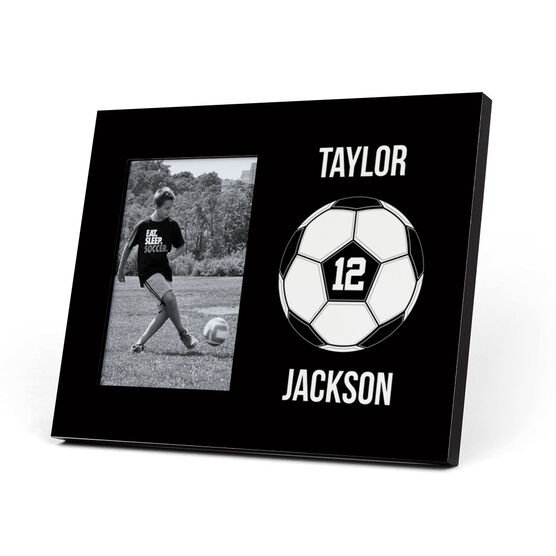 Soccer Photo Frame Custom Ball Chalktalksports Images Soccer Photo Frame Custom Ball