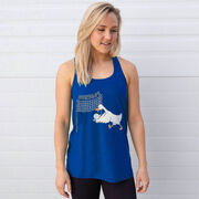 Volleyball Flowy Racerback Tank Top - Goosebumps