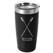 Crew 20 oz. Double Insulated Tumbler - Crossed Oars Icon