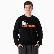 Basketball Crewneck Sweatshirt - Eat Sleep Basketball