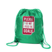 Drawstring Backpack - Don't Feed The Goalie