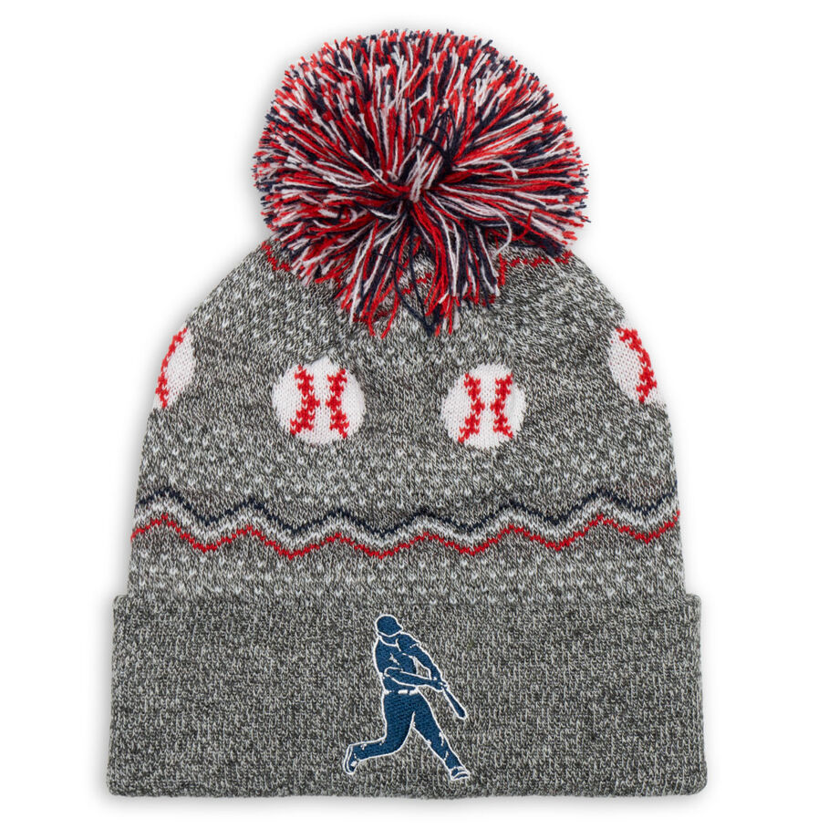 Baseball Knit Hat - Home Run