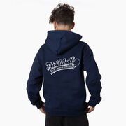 Pickleball Hooded Sweatshirt - Kind Of A Big Dill (Back Design)