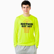 Basketball Long Sleeve Performance Tee - Nothin But Net