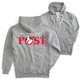 Hockey Sport Lace Sweatshirt - Ain't Afraid of No Post