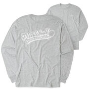 Pickleball Tshirt Long Sleeve - Kind Of A Big Dill (Back Design)