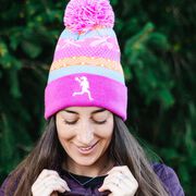 Lacrosse Knit Hat - Lax Girl Fair Isle