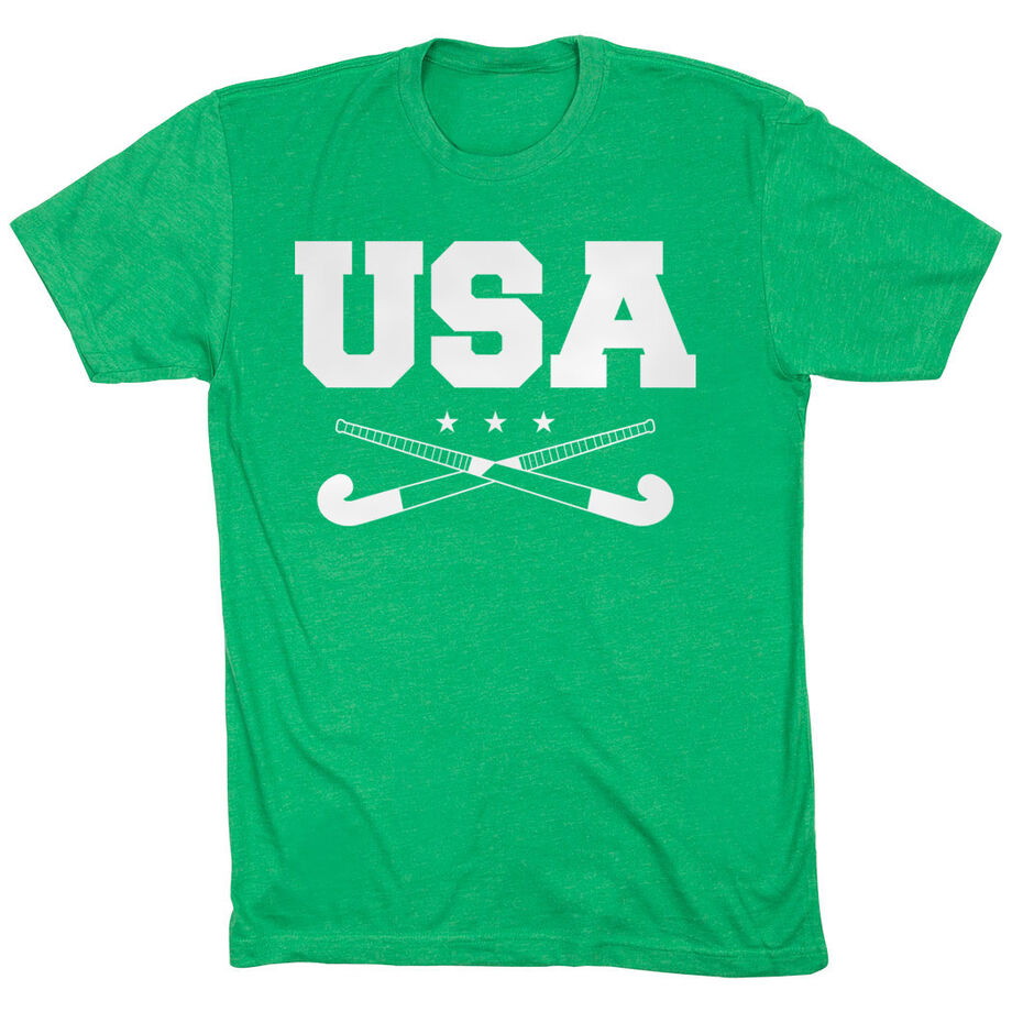 Field Hockey T-Shirt Short Sleeve - USA