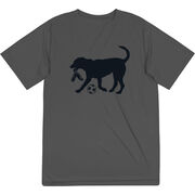 Soccer Short Sleeve Performance Tee - Spot The Soccer Dog