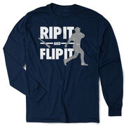 Baseball Tshirt Long Sleeve - Rip It Flip It