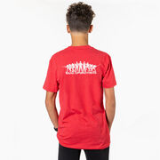 Hockey Short Sleeve T-Shirt - Band of Brothers (Back Design)