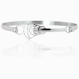 Lacrosse Stick Stainless Steel Bracelet