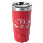 Girls Lacrosse 20oz. Double Insulated Tumbler - You're The Best Dad Ever