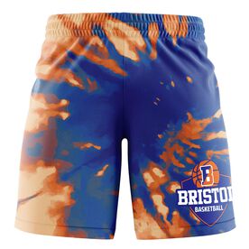 Custom Team Shorts - Basketball Tie-Dye