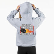 Hockey Hooded Sweatshirt - If You Can't Take the Heat (Back Design)