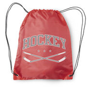 Hockey Drawstring Backpack - Varsity Hockey