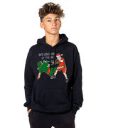 Guys Lacrosse Hooded Sweatshirt - Checking It Twice Lacrosse