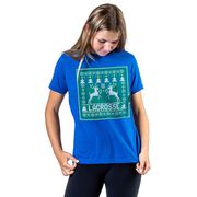 Lacrosse Short Sleeve Tee - Lacrosse Christmas Knit