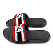 Hockey Repwell&reg; Slide Sandals - Number Stripes