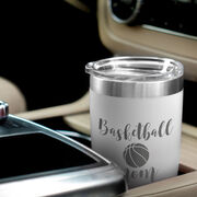 Basketball 20oz. Double Insulated Tumbler - Basketball Mom