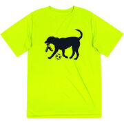 Soccer Short Sleeve Performance Tee - Spot The Soccer Dog