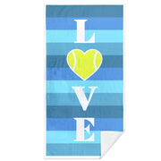 Tennis Premium Beach Towel - Tennis Love