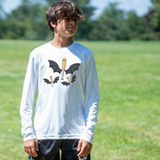 Baseball Long Sleeve Performance Tee - It's Bats