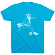 Soccer Short Sleeve T-Shirt - Santa Player