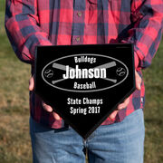 Baseball Personalized Team Home Plate Plaque